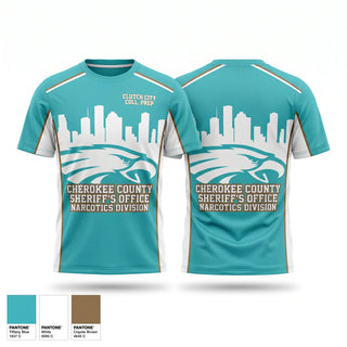 Soft Poly Tee Cotton Like Feel, ClutchCity Collrgr Prep, , Teamtime, Team time, sublimation, custom sports apparel, team uniforms, spirit wear, spiritwear, sports uniforms, custom shirts, team store, custom team store, fundraiser sports, apparel fundraiser