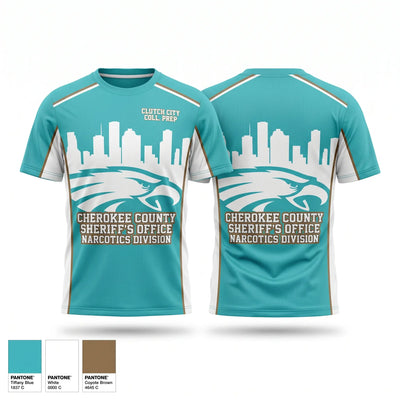 ClutchCity Collrgr Prep Soft Poly Tee Cotton Like Feel - 1