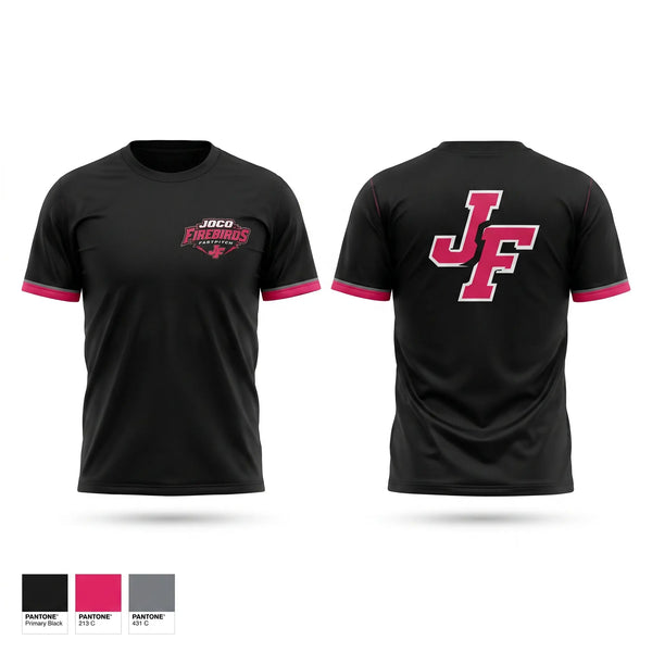 Football Jersey, JoCo Firebirds, Softball, Teamtime, Team time, sublimation, custom sports apparel, team uniforms, spirit wear, spiritwear, sports uniforms, custom shirts, team store, custom team store, fundraiser sports, apparel fundraiser