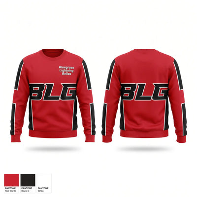 Bluegrass Lightning Belles Crew Neck Sweatshirt - 1