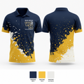 Blue devils volleyball 65846214 Short Sleeve Performance Polo - 1