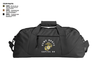 Duffle Bag, GWU NROTC, Marines, Teamtime, Team time, sublimation, custom sports apparel, team uniforms, spirit wear, spiritwear, sports uniforms, custom shirts, team store, custom team store, fundraiser sports, apparel fundraiser