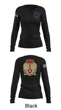 373rd CSSB 57821300 Women's Long Sleeve V-neck Shirt - 23