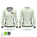 LuxeGang 24460725 Women's Long Sleeve V-neck Shirt - 1