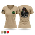 Logistics & Infrastructure 95797147 Women's Short Sleeve V-neck Shirt - 1