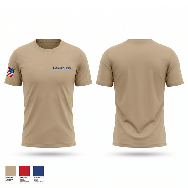 Short Sleeve Performance Shirt, B CO 2ND PLT RRBN, National Guard, Teamtime, Team time, sublimation, custom sports apparel, team uniforms, spirit wear, spiritwear, sports uniforms, custom shirts, team store, custom team store, fundraiser sports, apparel fundraiser