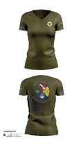 Muscogee Nation Special Operations 96454937 Women's Short Sleeve V-neck Shirt - 21