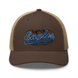 Jacksonville High School Basketball 50622898 Retro Trucker Hat | Yupoong 6606