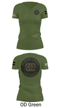 Colorado Combat Conference 90728248 Women's Short Sleeve V-neck Shirt - 46