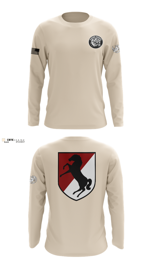 Long Sleeve Performance Shirt, , Army, Teamtime, Team time, sublimation, custom sports apparel, team uniforms, spirit wear, spiritwear, sports uniforms, custom shirts, team store, custom team store, fundraiser sports, apparel fundraiser