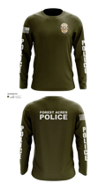 FOREST ACRES POLICE DEPARTMENT 85574925 Long Sleeve Performance Shirt 33