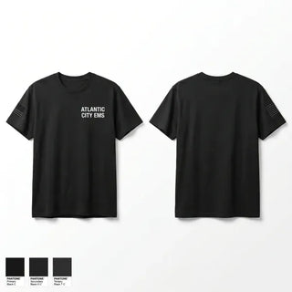 Old School Cotton Feel Shirt, Atlantic City EMS, EMS/EMT, Teamtime, Team time, sublimation, custom sports apparel, team uniforms, spirit wear, spiritwear, sports uniforms, custom shirts, team store, custom team store, fundraiser sports, apparel fundraiser