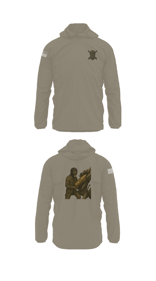 Windbreaker, 2/11 Battery H, Marines, Teamtime, Team time, sublimation, custom sports apparel, team uniforms, spirit wear, spiritwear, sports uniforms, custom shirts, team store, custom team store, fundraiser sports, apparel fundraiser