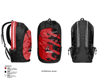 Gear Bag, Reading Red Knights Soccer, Women's Soccer, Teamtime, Team time, sublimation, custom sports apparel, team uniforms, spirit wear, spiritwear, sports uniforms, custom shirts, team store, custom team store, fundraiser sports, apparel fundraiser