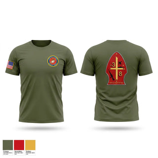 Short Sleeve Performance Shirt, 3/8 WEAPONS COMPANY, Marines, Teamtime, Team time, sublimation, custom sports apparel, team uniforms, spirit wear, spiritwear, sports uniforms, custom shirts, team store, custom team store, fundraiser sports, apparel fundraiser