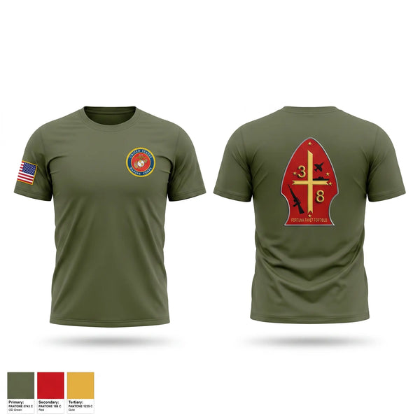 Short Sleeve Performance Shirt, 3/8 WEAPONS COMPANY, Marines, Teamtime, Team time, sublimation, custom sports apparel, team uniforms, spirit wear, spiritwear, sports uniforms, custom shirts, team store, custom team store, fundraiser sports, apparel fundraiser