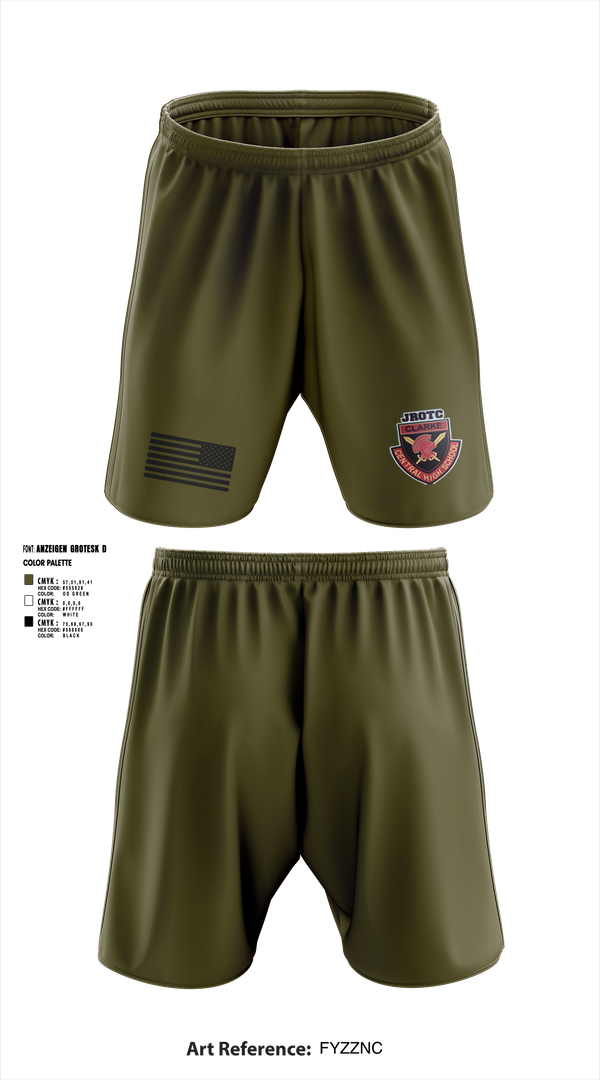 Athletic Shorts With Pockets, Gladiators, Army, Teamtime, Team time, sublimation, custom sports apparel, team uniforms, spirit wear, spiritwear, sports uniforms, custom shirts, team store, custom team store, fundraiser sports, apparel fundraiser