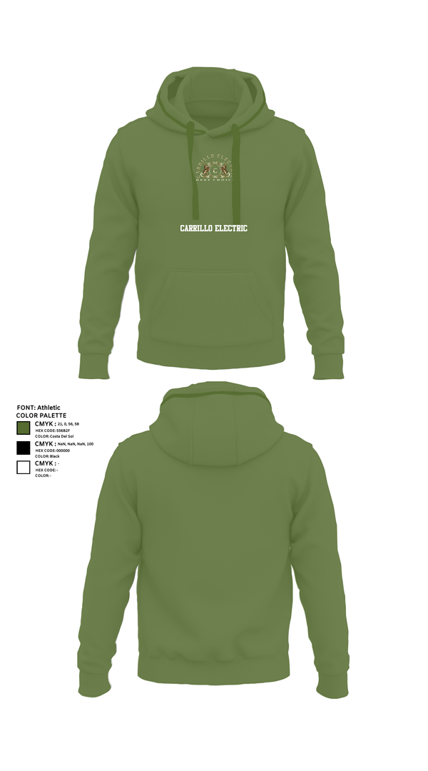 Hoodie, Carrillo electric, , Teamtime, Team time, sublimation, custom sports apparel, team uniforms, spirit wear, spiritwear, sports uniforms, custom shirts, team store, custom team store, fundraiser sports, apparel fundraiser