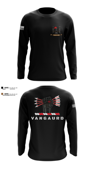 1ST PLT 76TH CEC-S 11178991 Long Sleeve Performance Shirt 1