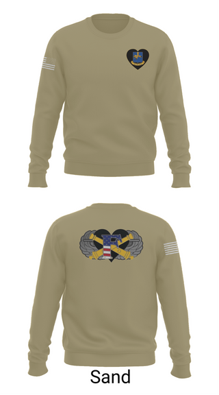 Crew Neck Sweatshirt, Freedom BTRY, 1-320th FAR, , Teamtime, Team time, sublimation, custom sports apparel, team uniforms, spirit wear, spiritwear, sports uniforms, custom shirts, team store, custom team store, fundraiser sports, apparel fundraiser