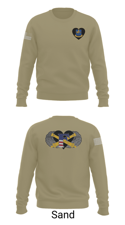 Freedom BTRY, 1-320th FAR 56639766 Crew Neck Sweatshirt - 85