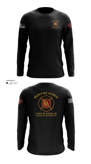 Long Sleeve Performance Shirt, RUNYAN ACRES FIRE DEPARTMENT, , Teamtime, Team time, sublimation, custom sports apparel, team uniforms, spirit wear, spiritwear, sports uniforms, custom shirts, team store, custom team store, fundraiser sports, apparel fundraiser