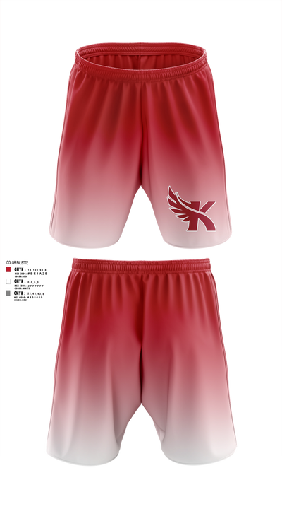 Kaua’i Red Raiders Athletic Shorts With Pockets - 3