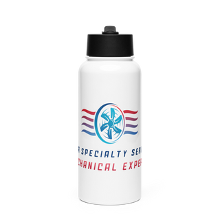 Speer Specialty Services LLC 28977103 Stainless Steel Water Bottle with a Straw Lid