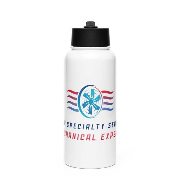 Speer Specialty Services LLC 28977103 Stainless Steel Water Bottle with a Straw Lid