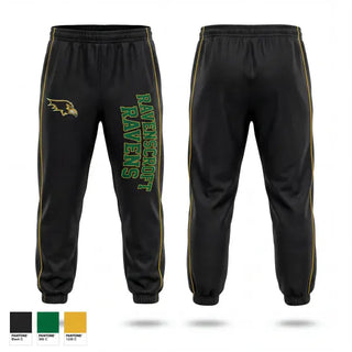 Sweatpants, Ravenscroft Ravens Track & Field, Track & Field, Teamtime, Team time, sublimation, custom sports apparel, team uniforms, spirit wear, spiritwear, sports uniforms, custom shirts, team store, custom team store, fundraiser sports, apparel fundraiser