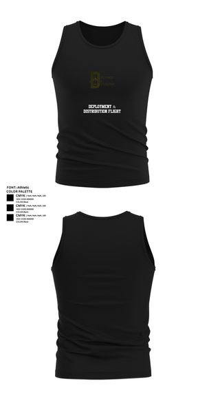 Tank Top, Deployment & Distribution Flight, , Teamtime, Team time, sublimation, custom sports apparel, team uniforms, spirit wear, spiritwear, sports uniforms, custom shirts, team store, custom team store, fundraiser sports, apparel fundraiser