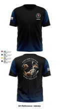 AFJROTC MS-081 DRONE TEAM 88778530 Short Sleeve Performance Shirt - 205