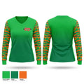 Camp Wingra 8643406 Women's Long Sleeve V-neck Shirt - 1