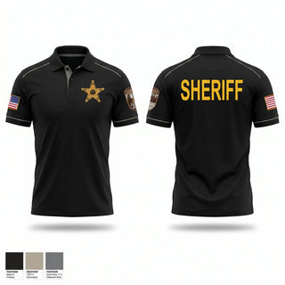 Short Sleeve Performance Polo, St.Louis County Sheriff’s Office, Police, Teamtime, Team time, sublimation, custom sports apparel, team uniforms, spirit wear, spiritwear, sports uniforms, custom shirts, team store, custom team store, fundraiser sports, apparel fundraiser