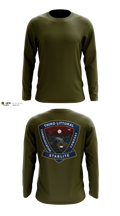 3d MLR, Communication Company 13127087 Long Sleeve Performance Shirt - 31