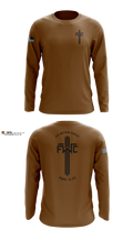 222nd MP Co Long Sleeve Performance Shirt - 100