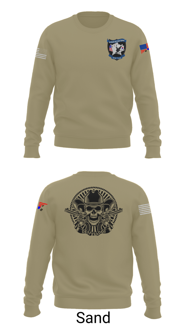 Crew Neck Sweatshirt, Desperados, , Teamtime, Team time, sublimation, custom sports apparel, team uniforms, spirit wear, spiritwear, sports uniforms, custom shirts, team store, custom team store, fundraiser sports, apparel fundraiser