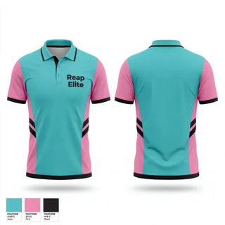 Short Sleeve Performance Polo, Reap Elite, Men's Basketball, Teamtime, Team time, sublimation, custom sports apparel, team uniforms, spirit wear, spiritwear, sports uniforms, custom shirts, team store, custom team store, fundraiser sports, apparel fundraiser