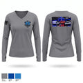 Coudersport Ems Women's Long Sleeve V-neck Shirt - 1