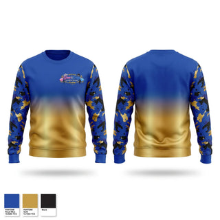 Crew Neck Sweatshirt, Gems and gents, Cheer, Teamtime, Team time, sublimation, custom sports apparel, team uniforms, spirit wear, spiritwear, sports uniforms, custom shirts, team store, custom team store, fundraiser sports, apparel fundraiser