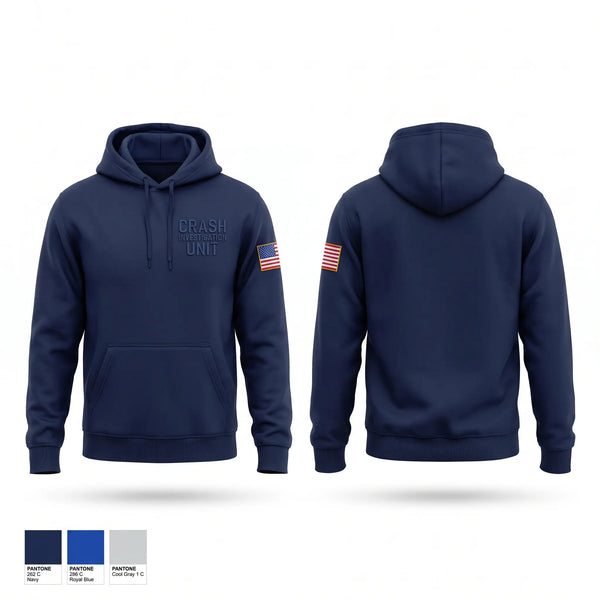 Hoodie, Crash Investigation Unit, Police, Teamtime, Team time, sublimation, custom sports apparel, team uniforms, spirit wear, spiritwear, sports uniforms, custom shirts, team store, custom team store, fundraiser sports, apparel fundraiser
