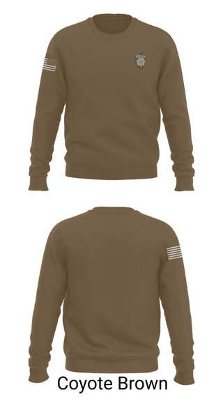 Crew Neck Sweatshirt, ROCKPORT PD, Police, Teamtime, Team time, sublimation, custom sports apparel, team uniforms, spirit wear, spiritwear, sports uniforms, custom shirts, team store, custom team store, fundraiser sports, apparel fundraiser