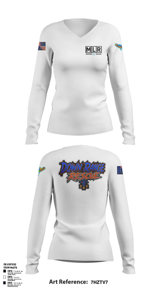 Womens Long Sleeve Vneck Shirt, VooDoo RESCUE, Fire Department, Teamtime, Team time, sublimation, custom sports apparel, team uniforms, spirit wear, spiritwear, sports uniforms, custom shirts, team store, custom team store, fundraiser sports, apparel fundraiser