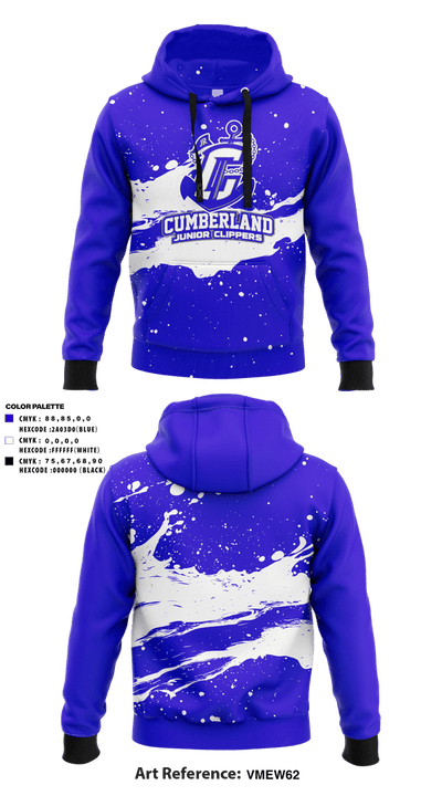Cumberland Junior Clippers 58710776 Hoodie - 1