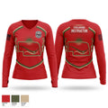Grand Island Police Women's Long Sleeve V-neck Shirt - 1