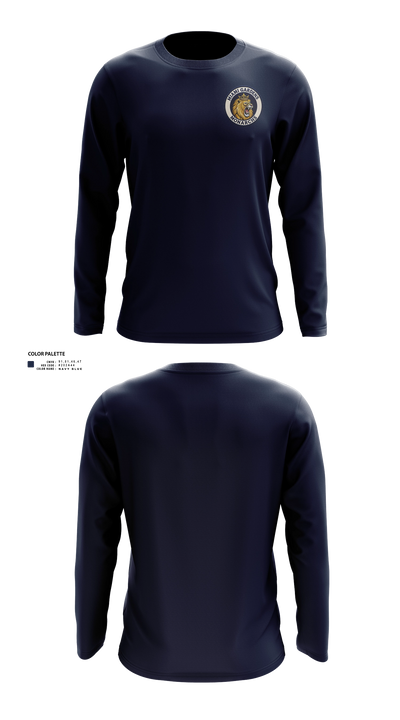 Miami Gardens Monarchs 46761036 Long Sleeve Performance Shirt 21