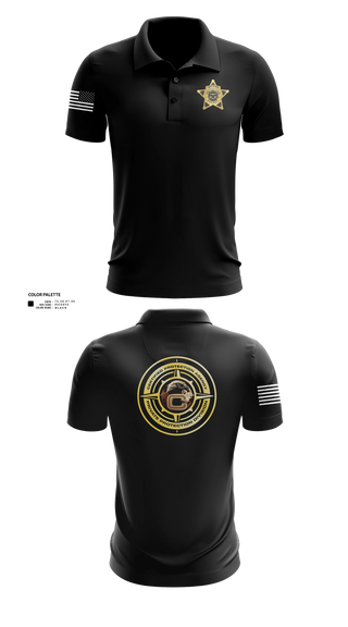 Short Sleeve Performance Polo, Certified Protection Agency, Navy, Teamtime, Team time, sublimation, custom sports apparel, team uniforms, spirit wear, spiritwear, sports uniforms, custom shirts, team store, custom team store, fundraiser sports, apparel fundraiser