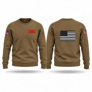 Crew Neck Sweatshirt, Steppas, Air Force, Teamtime, Team time, sublimation, custom sports apparel, team uniforms, spirit wear, spiritwear, sports uniforms, custom shirts, team store, custom team store, fundraiser sports, apparel fundraiser
