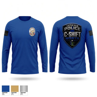 Long Sleeve Performance Shirt, Little Elm Police, Police, Teamtime, Team time, sublimation, custom sports apparel, team uniforms, spirit wear, spiritwear, sports uniforms, custom shirts, team store, custom team store, fundraiser sports, apparel fundraiser
