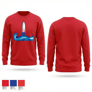 Crew Neck Sweatshirt, Space Coast Runners, Spirit Store, Teamtime, Team time, sublimation, custom sports apparel, team uniforms, spirit wear, spiritwear, sports uniforms, custom shirts, team store, custom team store, fundraiser sports, apparel fundraiser